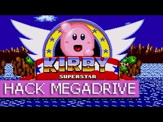 Kirby in Sonic The Hedgehog (Hack) - MegaDrive (1080p 60fps)