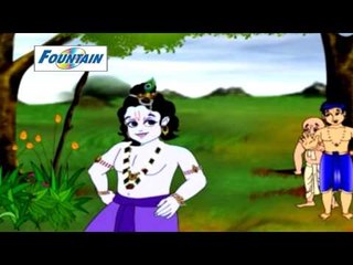 Krishna Killed Demon Aghasur - Krishna - English
