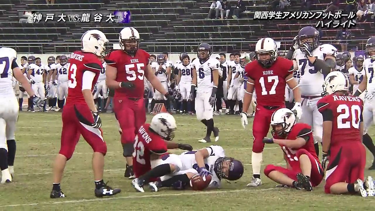 関西学生アメリカンフットボールハイライト2016年秋Div.1 第7節-nt9hWE6LH5k