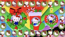DIY How to Create Christmas Hello Kitty Photo Frame Magnets? (Christmas Wreath, Ornament & Stocking)