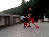 Dance like no one's watching/like father like son