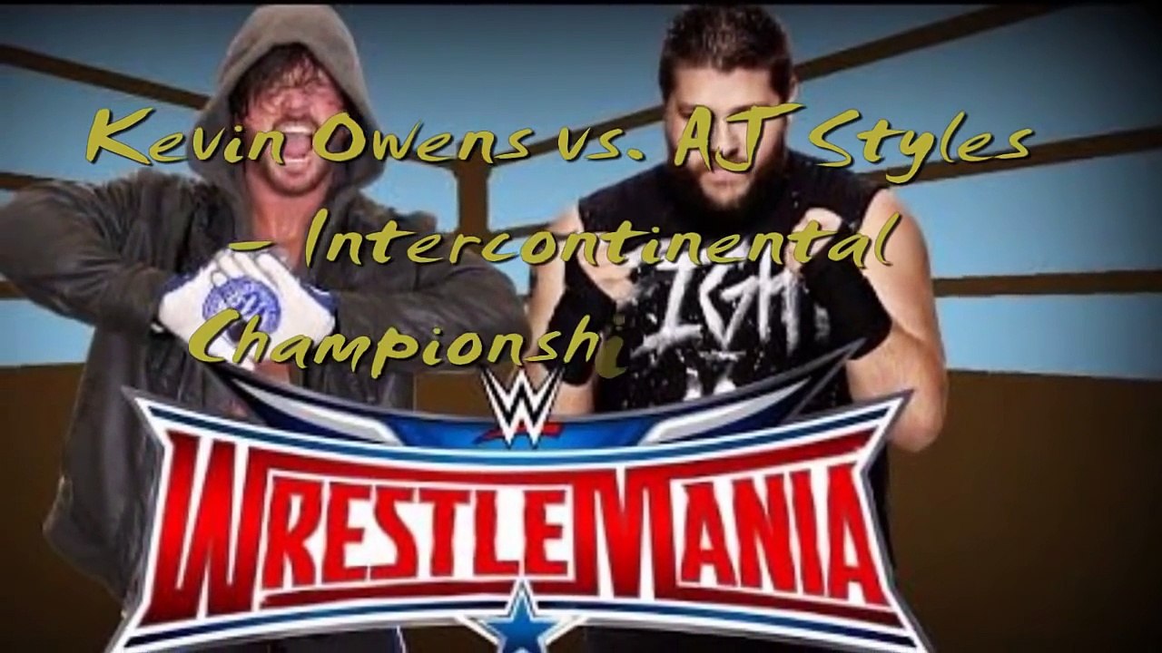 WWE Wrestlemania 33 - Too Early Prediction For WWE WrestleMania 33 Match Card