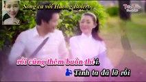 Karaoke Tình Đầu Dang Dở_Song ca với Huong Bolero