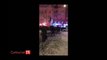 Kiev'de Beşiktaş taraftarlarına saldırı kamerada: Onlarca yaralı var
