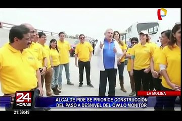 La Molina: alcalde pide priorizar construcción de bypass en óvalo Monitor