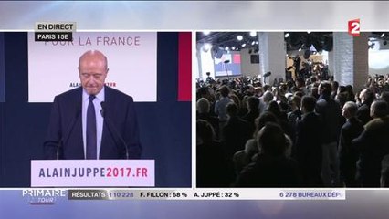 Primaire de droite : L'émotion d'Alain Juppé suite à sa défaite