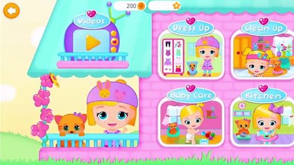 Casa De Muñecas Bebé Lily & Gatito | Los Niños Juegan Juegos De Cuidados Infantiles Para