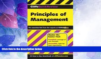 Best Price CliffsQuickReview Principles of Management (Cliffs Quick Review (Paperback)) Ellen