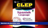 Price Best Test Preparation for the CLEP Spanish Language Lisa J. Goldman On Audio