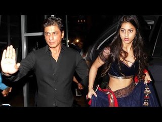 Shahrukh Khan's HOT Daughter Suhana At Bachchan's Diwali Party 2016