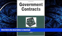 READ Government Contracts In A Nutshell (In a Nutshell (West Publishing)) Kindle eBooks