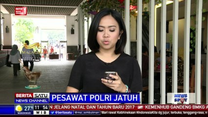 SAR Temukan Badan dan Tangga Pesawat Polri Jatuh