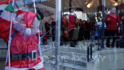 Chœur des 3 rivières au marché de Noël