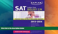 Best Price Kaplan SAT Subject Test Biology E/M 2013-2014 (Kaplan Test Prep) Kaplan On Audio