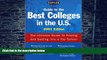 Buy Kaplan Kaplan Guide to the Best Colleges in the U.S. 2001 (Guide to College Selection 2001)
