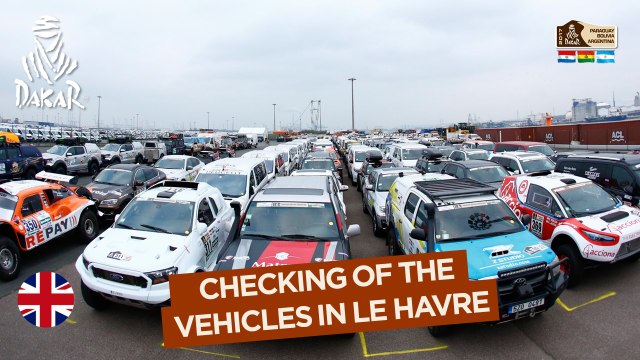 Watch the 2017 Dakar scrutineering and boarding for South America!