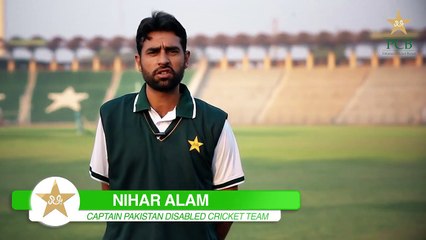 Interview of Captain Pakistan Disabled Cricket Team - Nihar Alam