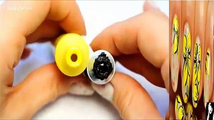 طلاء الاظافر بشكل الوردة (2)