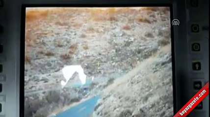 Yola döşenen patlayıcı imha edildi