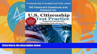 Buy US Citizenship and Immigration USCIS 100 Flashcard Questions and Answers for U.S. Citizenship