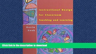 READ Instructional Design for Classroom Teaching and Learning On Book