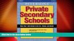 Best Price Private Secondary Schools 2005-2006 Peterson s On Audio