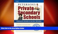 Price Private Secondary Schools 2004-2005 Peterson s For Kindle