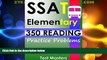 Best Price SSAT Elementary - 350 Reading Practice Problems ( Testing for Grades 3 and 4 ) Test