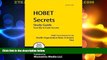 Best Price HOBET Secrets Study Guide: HOBET Exam Review for the Health Organization Basic Entrance
