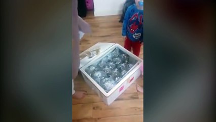 MOTHER BUYS A TABLE from eBay, but SEE what just she received :)