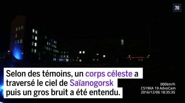 Russie : une météorite illumine le ciel de Sibérie