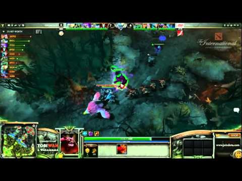 [EndGame] Team Dignitas vs LGDcn Tiebreaker The International 3 Group Stages