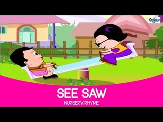See Saw - Nursery Rhyme Full Song ( Fountain Kids )