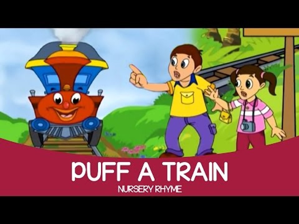 Puff A Train Nursery Rhyme - English Animated Children Songs - video ...