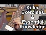 Four New Guitar Lessons - Killer Exercises & Essential Knowledge