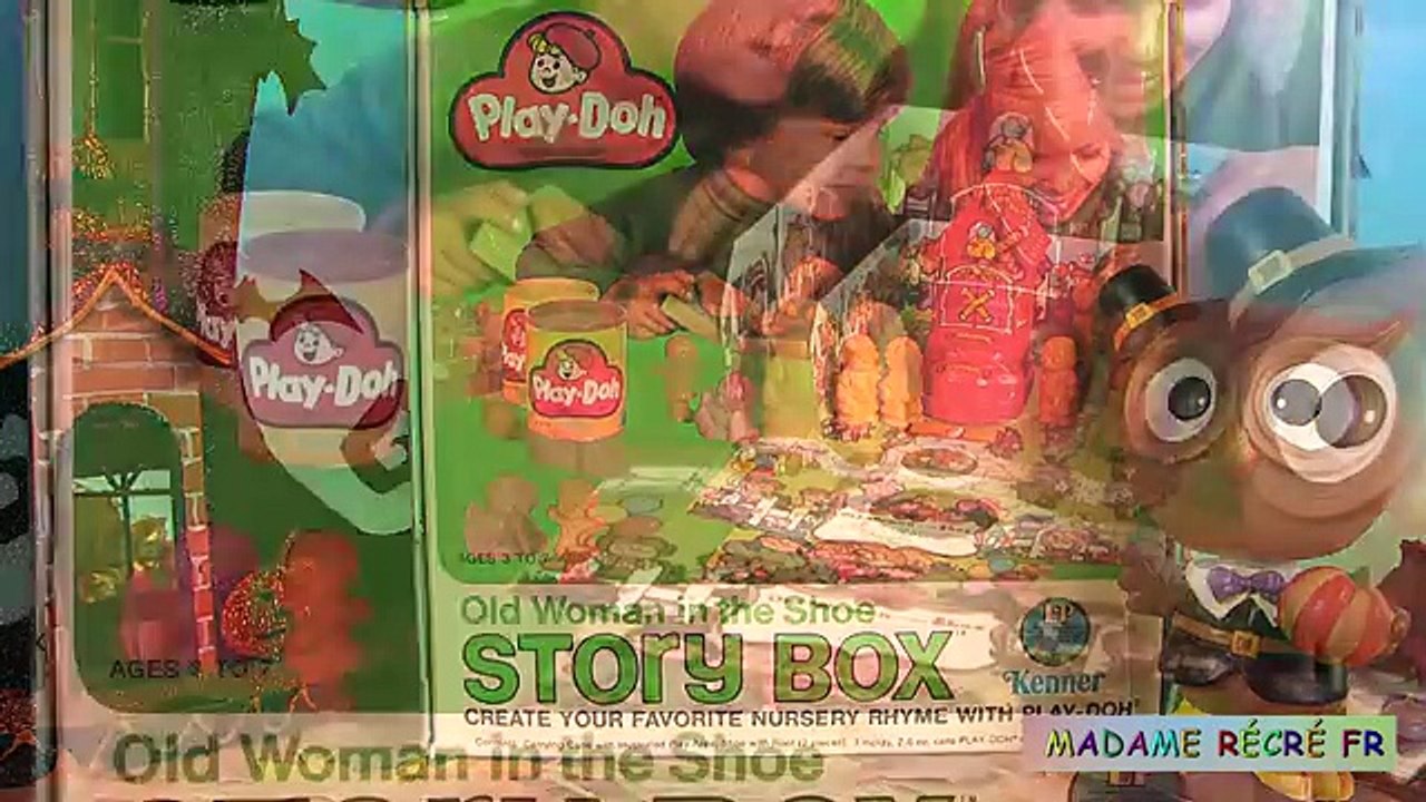 Pâte à modeler Play Doh Vieille Dame dans sa Chaussure Old Woman in the Shoe Halloween
