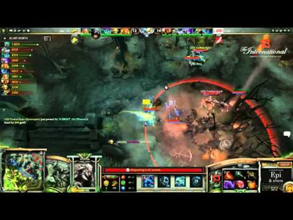 [EndGame] German Na'Vi vs LGD cn Game 1 The International 3 Group Stage