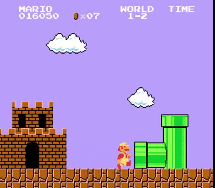 Super Mario Bros 1985 World 1-2