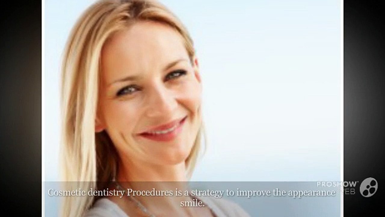 Cosmetic dentistry procedure