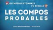 OL - FC Séville : les compos probables