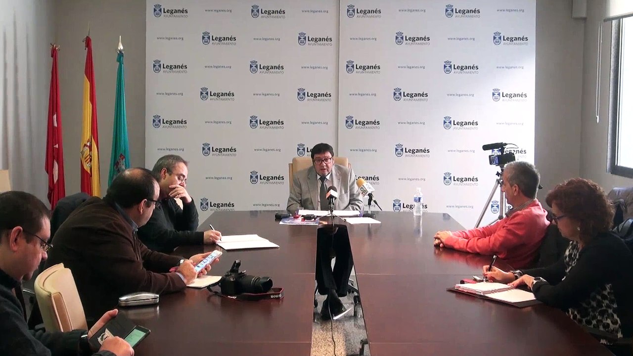 Rueda de prensa de presentación de la programación de Navidad en Legané