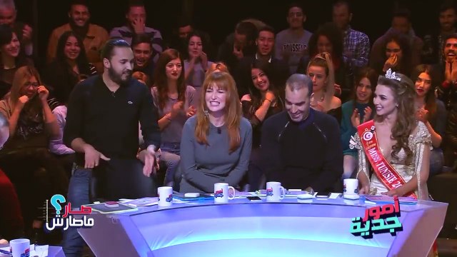 كريم الغربي و مريم بن مامي في البحر هههههه بالدموع !