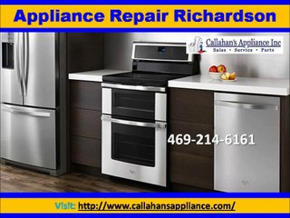 Appliance Repair Richardson 469-214-6161