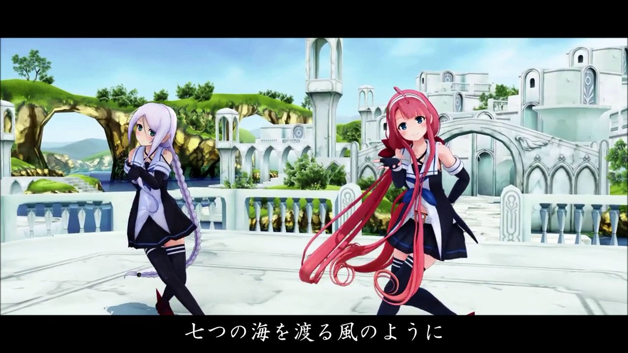 【艦これMMD】Like the wind blew through the Seven Seas【MAD-AMV】