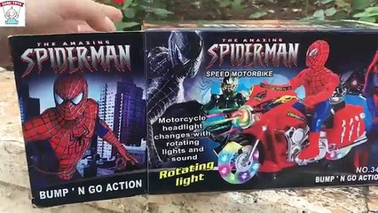 Người nhện đua xe | Ô tô đồ chơi trẻ em ❤ Sumi Toy for kid ❤