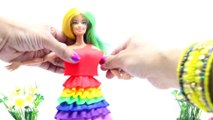 Play Doh Dresses MLP Rainbow Dash Pinkie Pie Applejack Rarity Fluttershy Twilight Sparkle