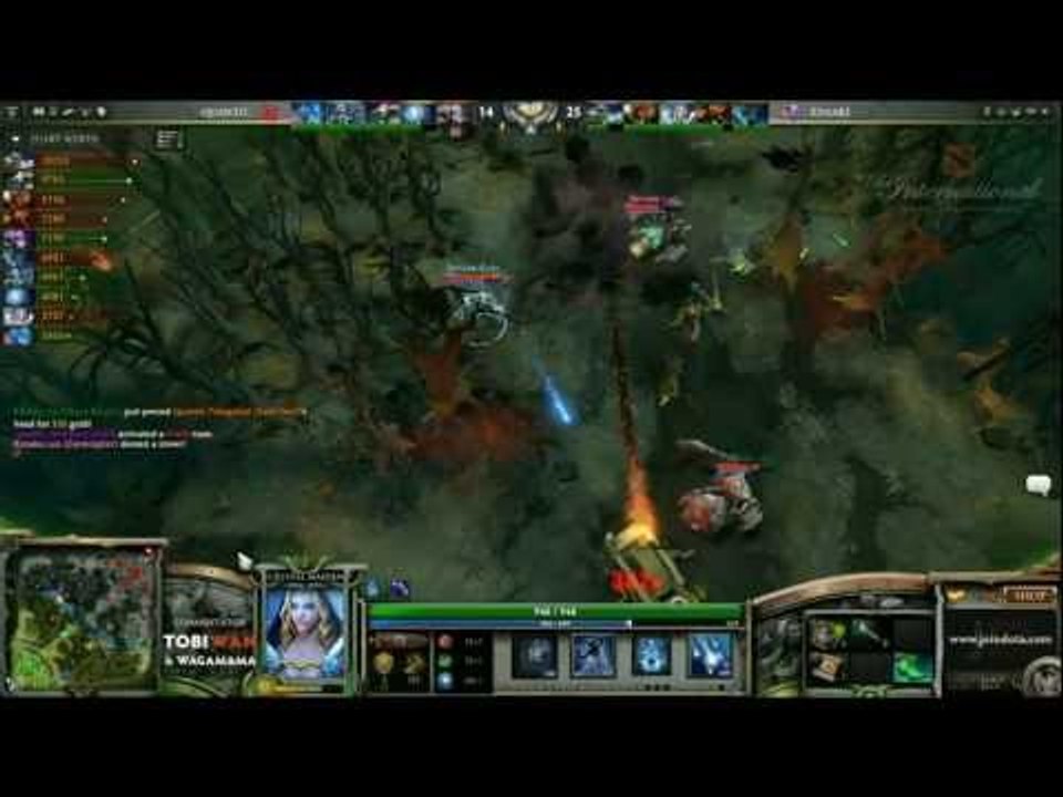 [EndGame] Quantic Gaming vs Rattle Snake Game 3 The International 3 Group Stages