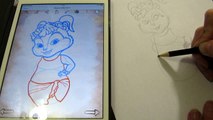 Рисуем Элвин и бурундуки Eleanor Miller Draw Alvin and the chipmunks Eleanor Miller