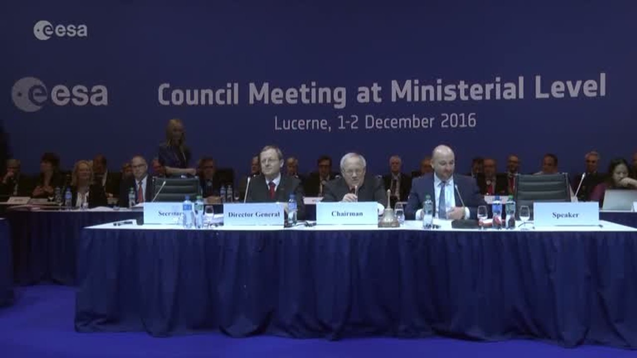 ESA Ministerial Conference 2016: Into Space 4.0