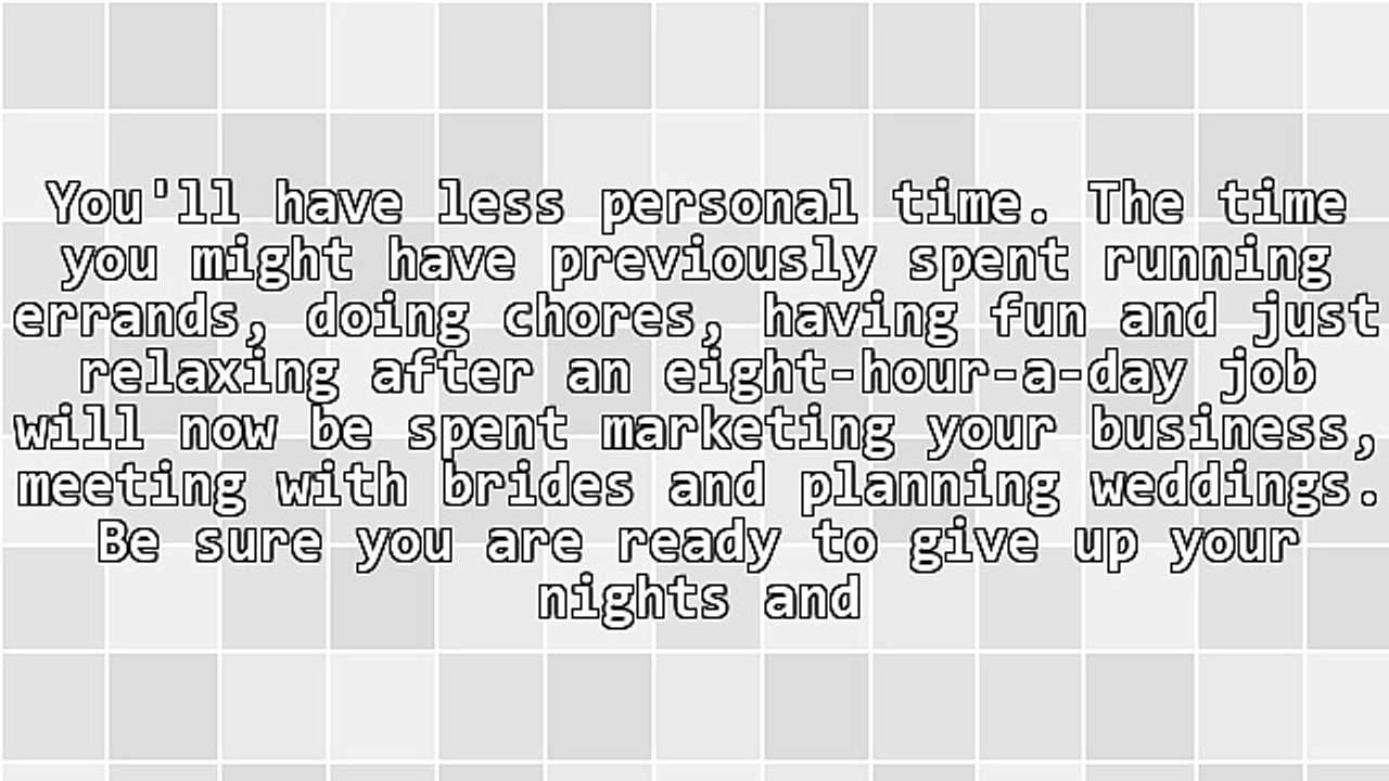 Become a Top Wedding Planner - 4 Things You Must Know Before Starting a Wedding Business Part-Time